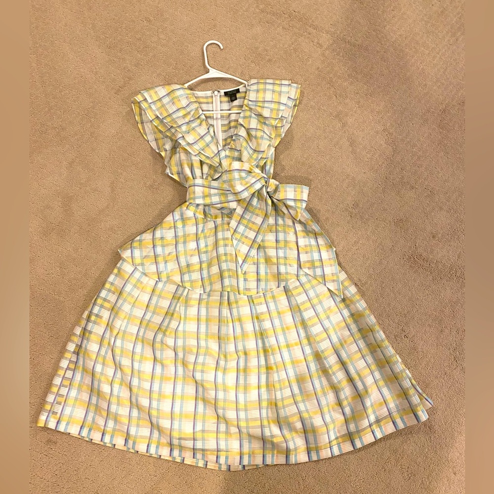 Worn Once- Excellent Condition! Halogen plaid dress - size Small